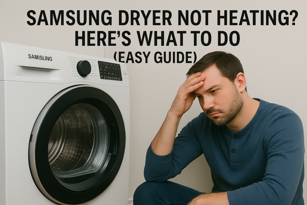 Samsung Dryer Not Heating? Here’s What to Do (Easy Guide)