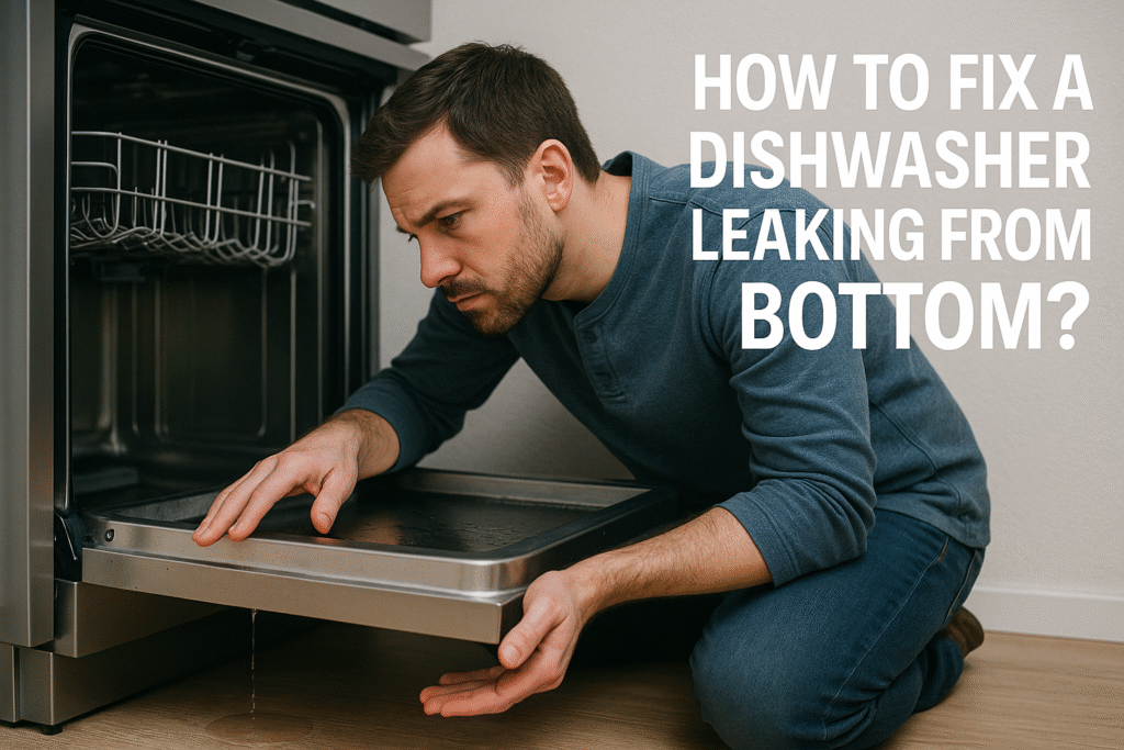 How to Fix a Dishwasher Leaking From Bottom?