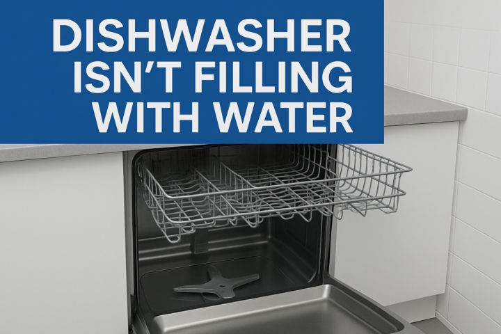 Common issues and tip for Dishwasher not filling